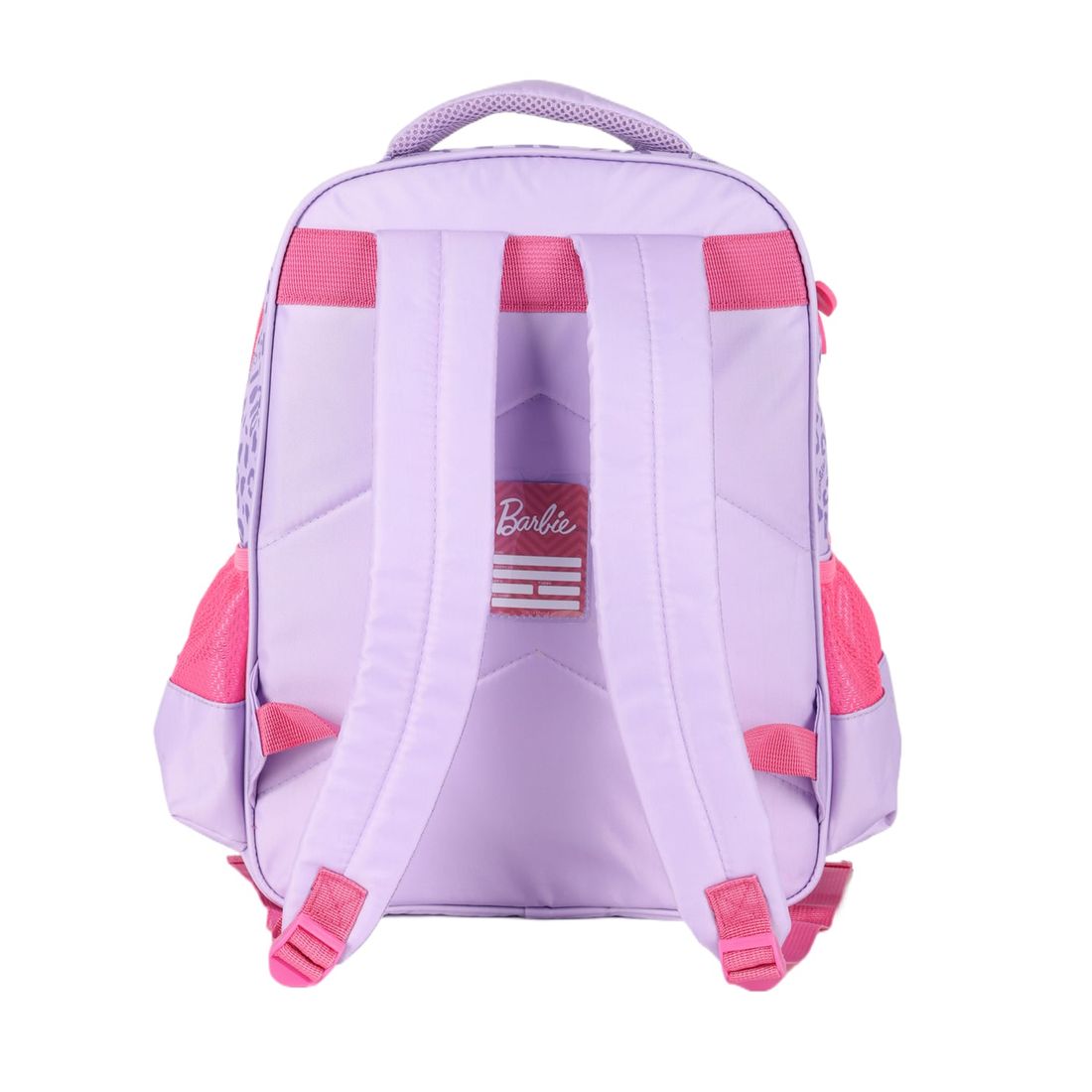 Conjunto de Mala de Bordo 10 kg e Mochila Infantil Barbie Pink