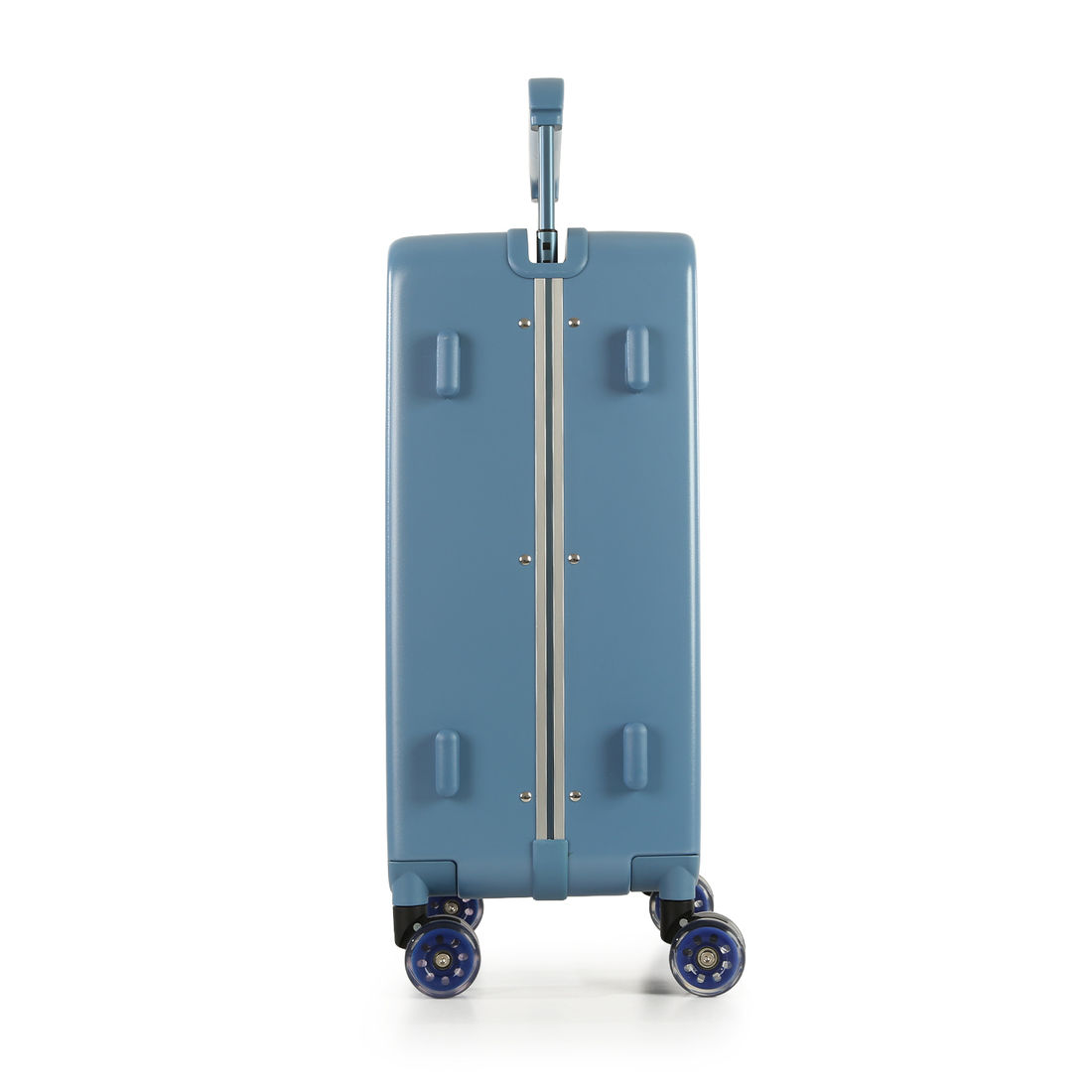 Mala de Viagem Pequena de Bordo 10 kg Policarbonato Chicago Maloa Azul