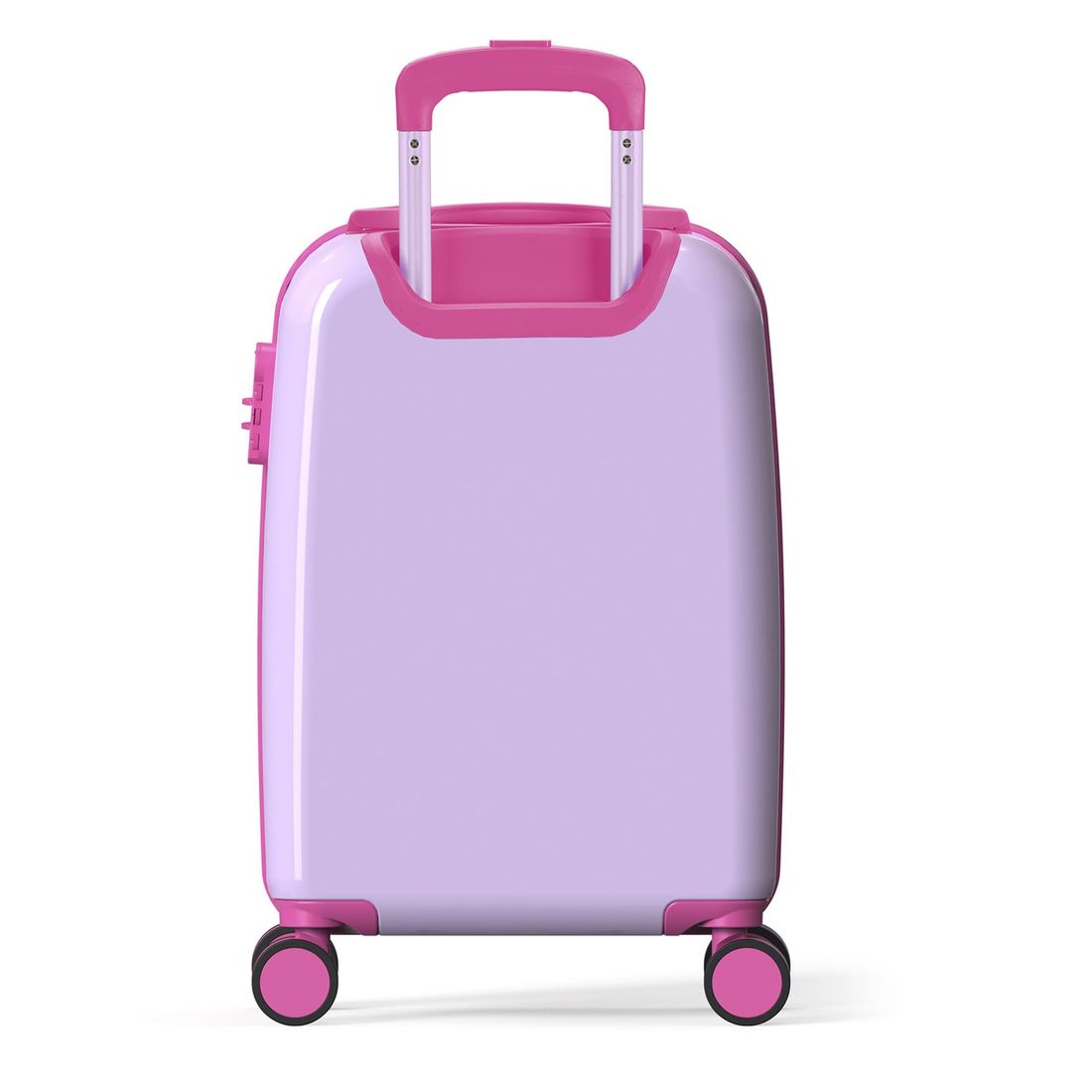 Conjunto de Mala de Bordo 10 kg e Mochila Infantil Barbie Pink