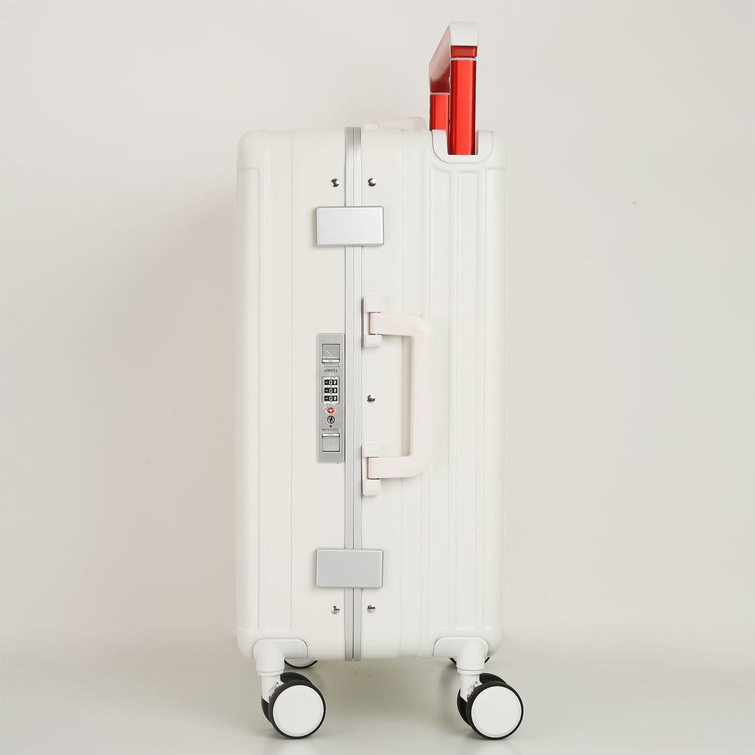 Mala de Viagem Pequena de Bordo 10 kg Policarbonato Islândia Maloa Branco