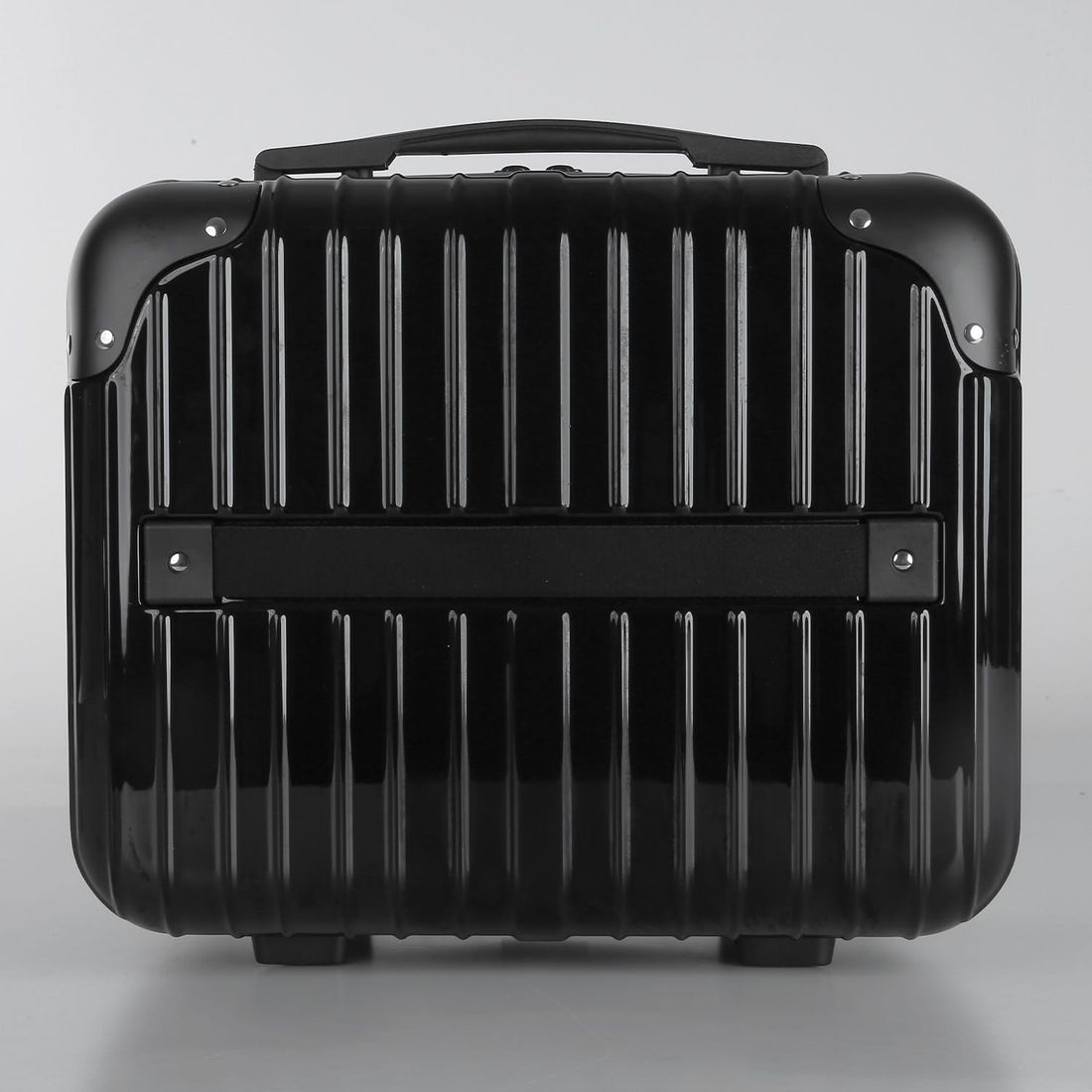 Conjunto Mala de Viagem Pequena de Bordo 10kg ABS Policarbonato com Expansor e Frasqueira Brasil Maloa Preto Conjunto Mala de Viagem Pequena de Bordo 10kg ABS Policarbonato com Expansor e Frasqueira Brasil Maloa Preto