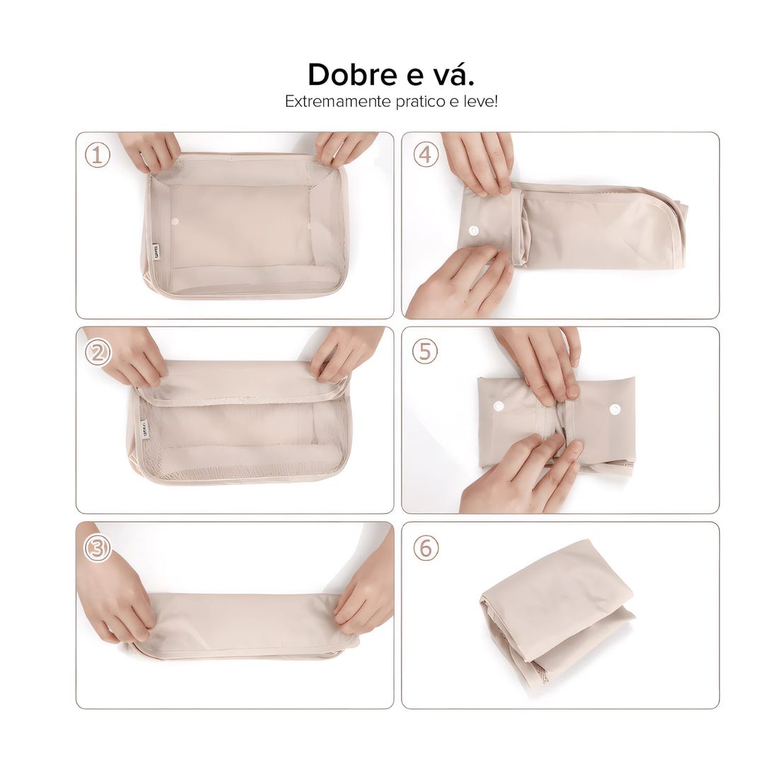 Kit Completo Brasil Branco, Kit Frasco 7 Pecas, Bolsa Journey e Kit Organizador Colorful Life Kit Completo Brasil Branco, Kit Frasco 7 Pecas, Bolsa Journey e Kit Organizador Colorful Life