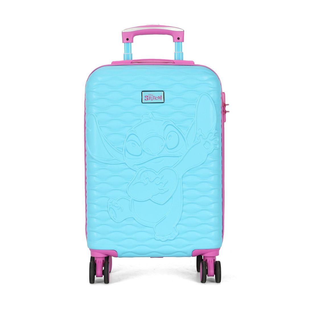 Mala de Viagem Pequena de Bordo 10 kg em ABS Stitch & Angel Love Mala de Viagem Pequena de Bordo 10 kg em ABS Stitch & Angel Love