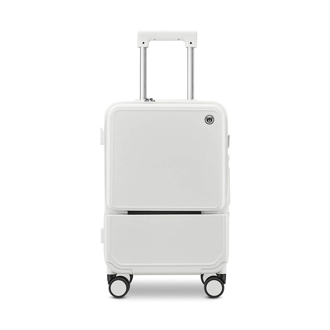 Mala de Viagem Pequena de Bordo 10 kg em Policarbonato Lisboa Maloa Branco Mala de Viagem Pequena de Bordo 10 kg em Policarbonato Lisboa Maloa Branco