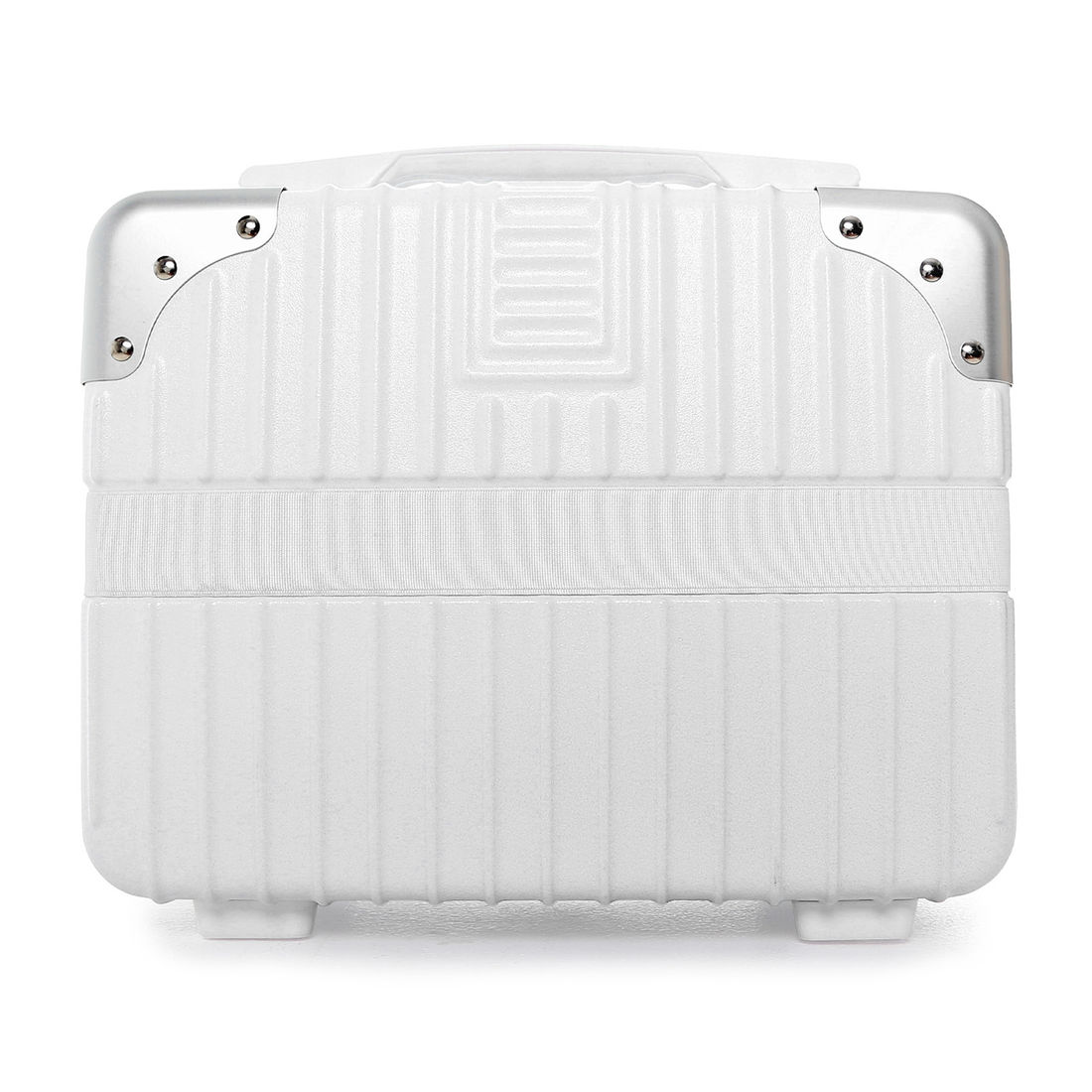 Compre Mala de Viagem Toronto Branco Grande 32kg em ABS Policarbonato e Ganhe Frasqueira e Capa Transparente