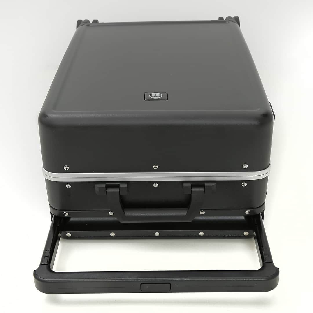 Mala de Viagem Media 23 kg em Policarbonato Dinamarca Maloa Preta