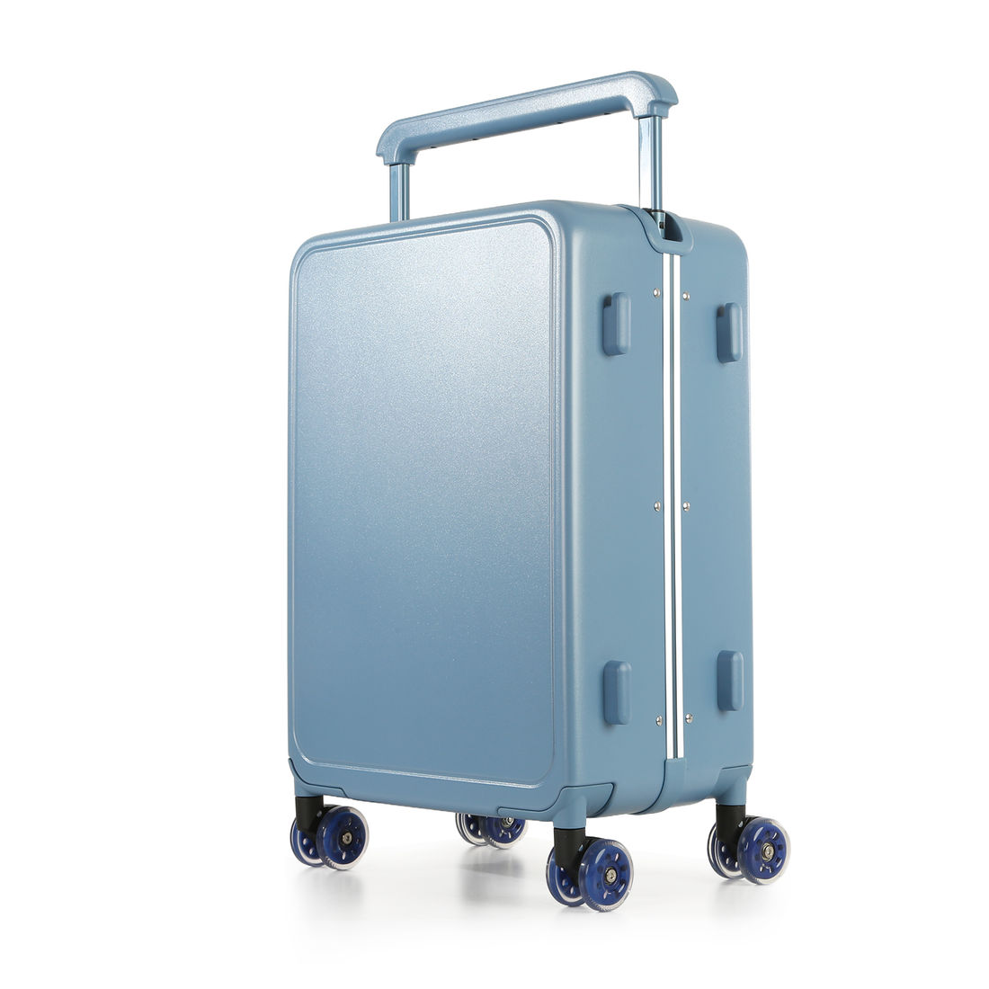 Mala de Viagem Pequena de Bordo 10 kg Policarbonato Chicago Maloa Azul