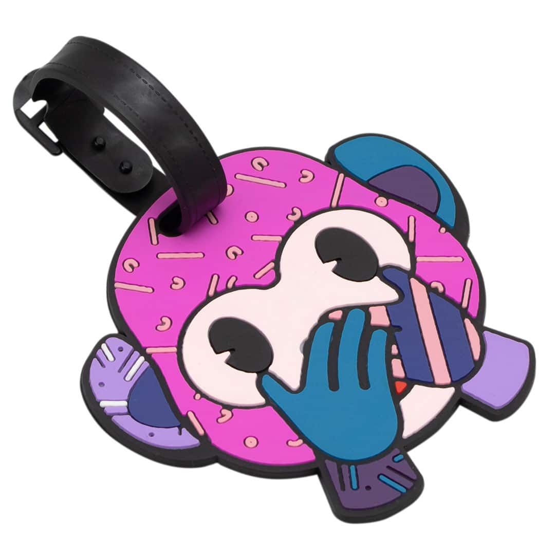 Tag Identificador de Bagagem para Malas de Viagem Emoji By Romero Brito Monkey Tag Identificador de Bagagem para Malas de Viagem Emoji By Romero Brito Monkey