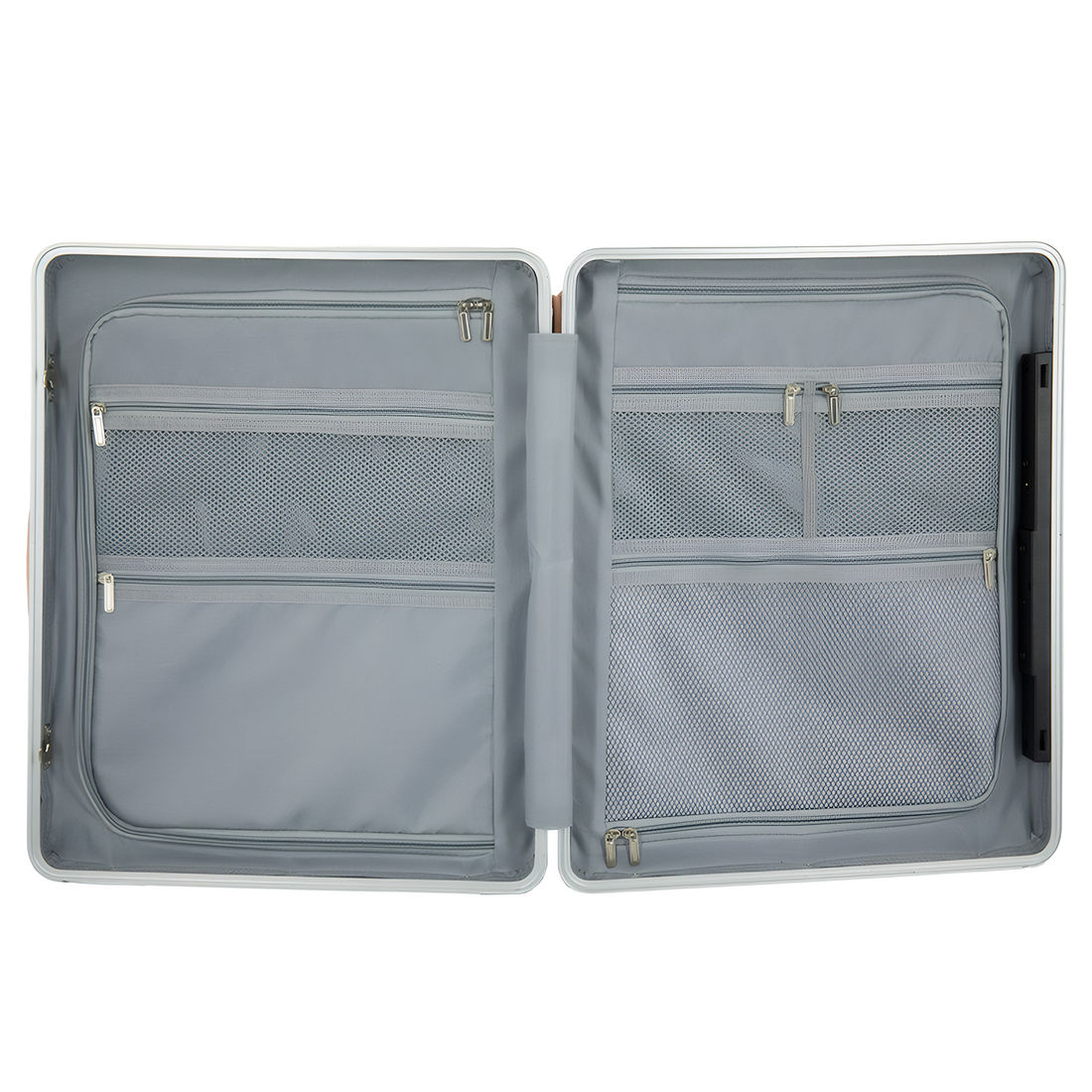 Kit Mala de Assento Grécia Media 23 kg Branca, Bolsa Confort e Tag Good Travel Branca