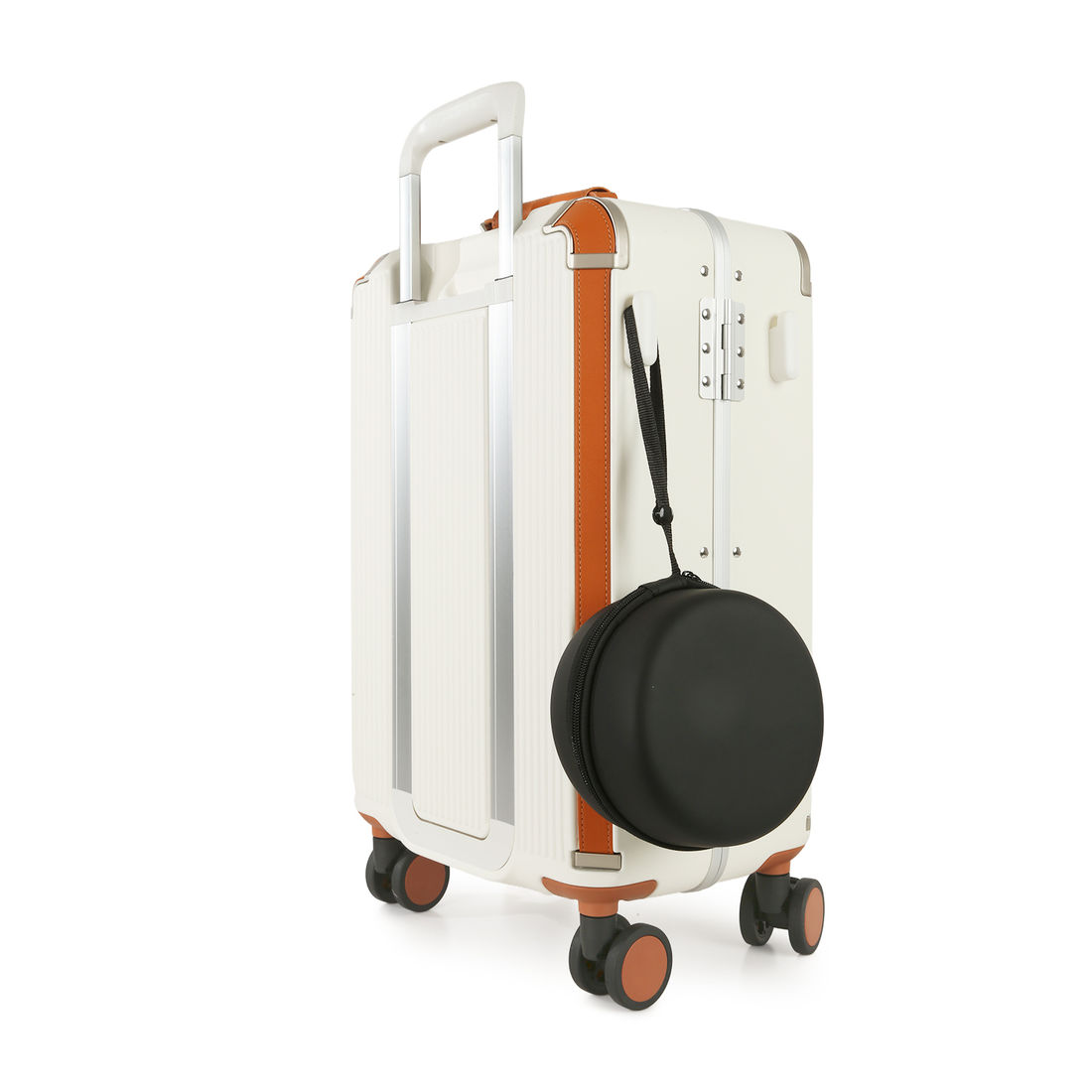 Mala de Viagem Pequena de Bordo 10kg em Policarbonato Vienna Maloa Branco Mala de Viagem Pequena de Bordo 10kg em Policarbonato Vienna Maloa Branco