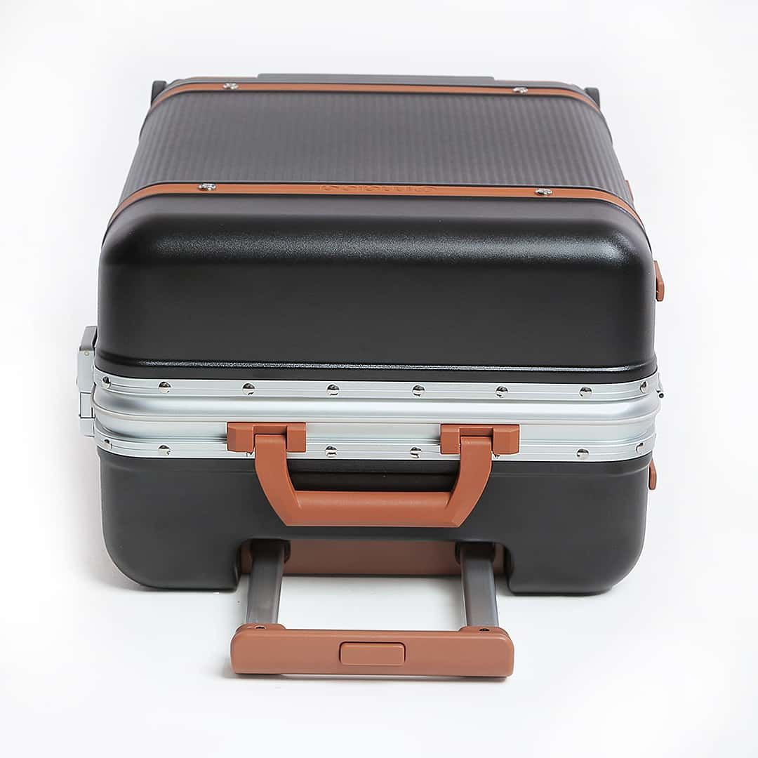 Mala de Viagem Pequena de Bordo 10kg Policarbonato Roma Maloa Preto Mala de Viagem Pequena de Bordo 10kg Policarbonato Roma Maloa Preto