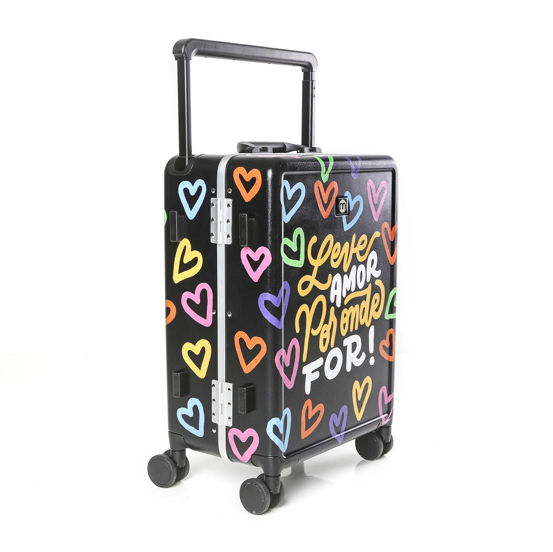Mala de Viagem Pequena de Bordo 10 kg em Policarbonato Dinamarca Leve Amor Mala de Viagem Pequena de Bordo 10 kg em Policarbonato Dinamarca Leve Amor