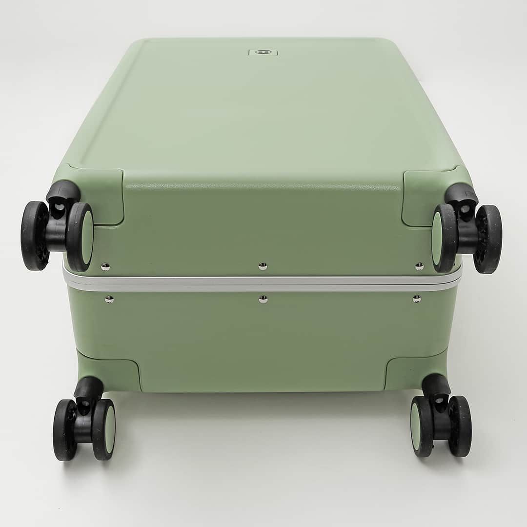 Mala de Viagem Pequena de Bordo 10 kg em Policarbonato Dinamarca Maloa Verde