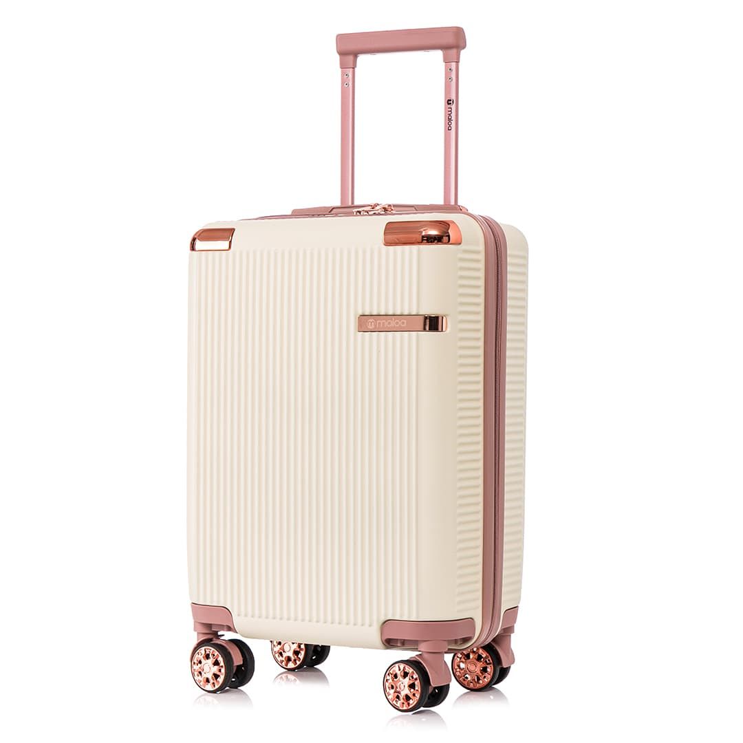 Mala de Viagem Pequena de Bordo 10Kg Croacia Maloa Bege Mala de Viagem Pequena de Bordo 10Kg Croacia Maloa Bege