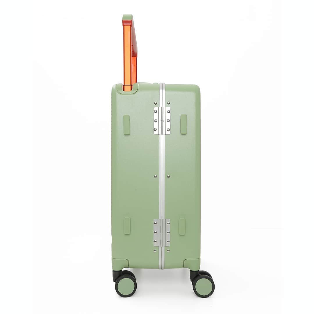 Mala de Viagem Pequena de Bordo 10 kg em Policarbonato Dinamarca Maloa Verde