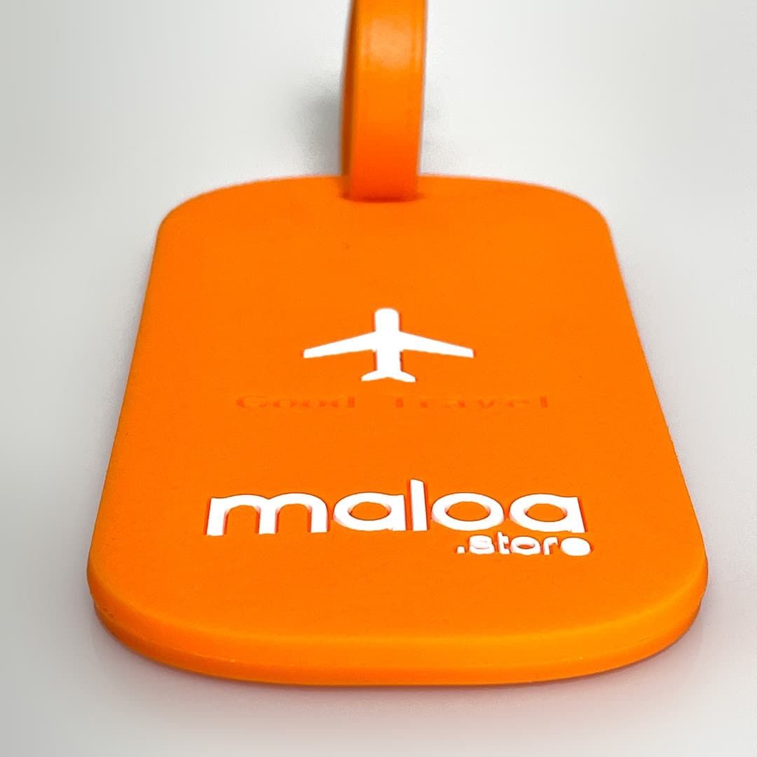 Tag de Malas Good Travel Maloa Laranja Tag de Malas Good Travel Maloa Laranja