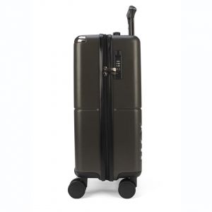 Mala de Viagem Pequena de Bordo 10kg com Expansor Katerini Grafite Mala de Viagem Pequena de Bordo 10kg com Expansor Katerini Grafite