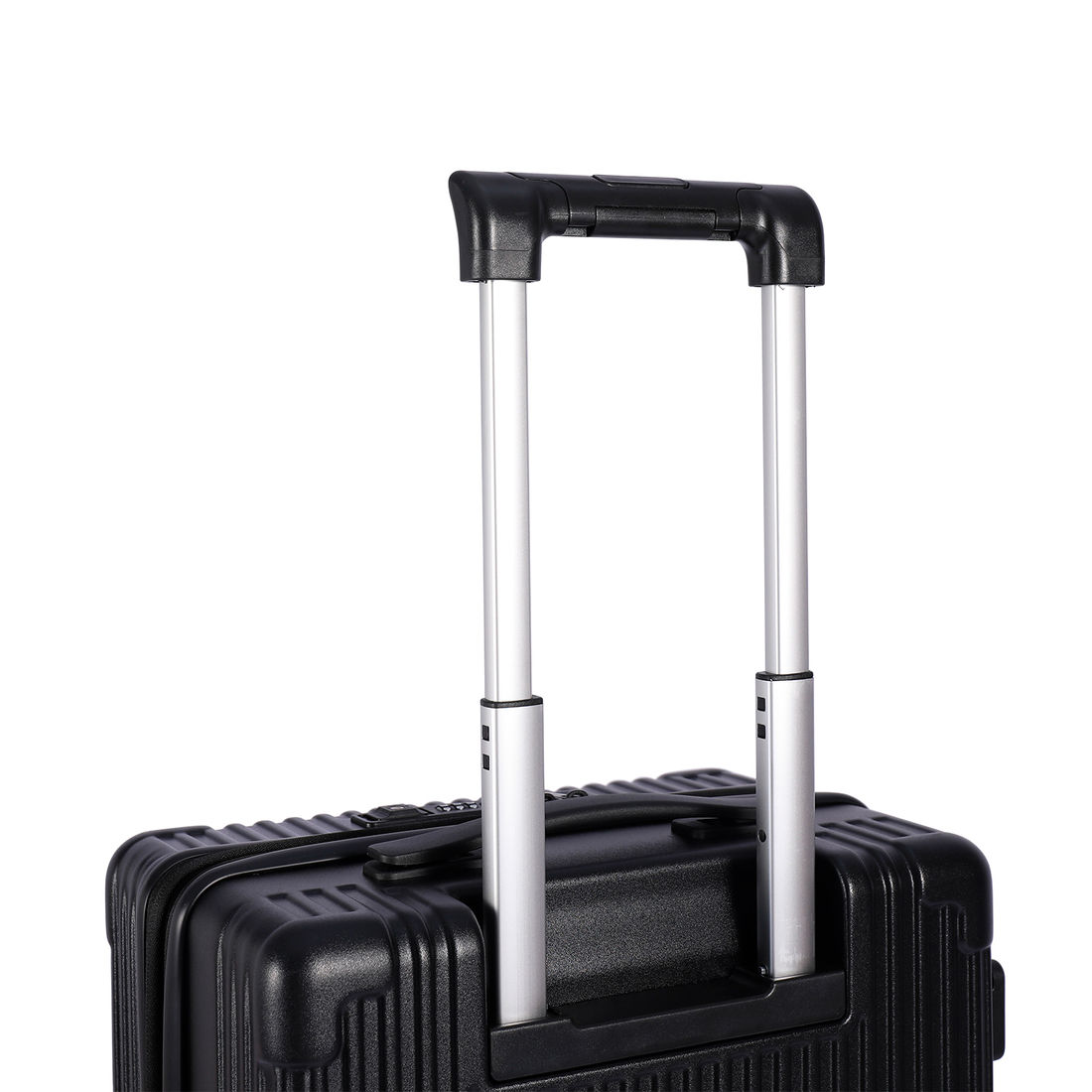 Mala de Viagem Pequena de Bordo 10 kg em Policarbonato com Compressor Malta Maloa Preto Mala de Viagem Pequena de Bordo 10 kg em Policarbonato com Compressor Malta Maloa Preto