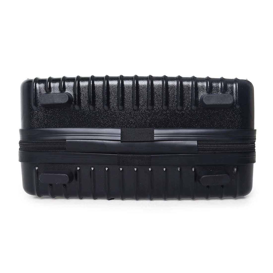 Compre Mala de Viagem Toronto Preto Grande 32kg em ABS Policarbonato e Ganhe Frasqueira