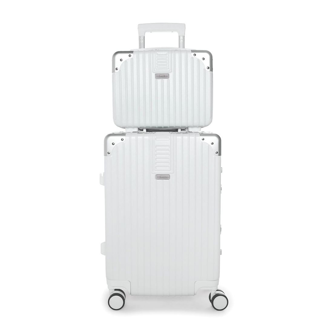 Frasqueira 14 Polegadas em ABS Policarbonato Toronto Maloa Branco