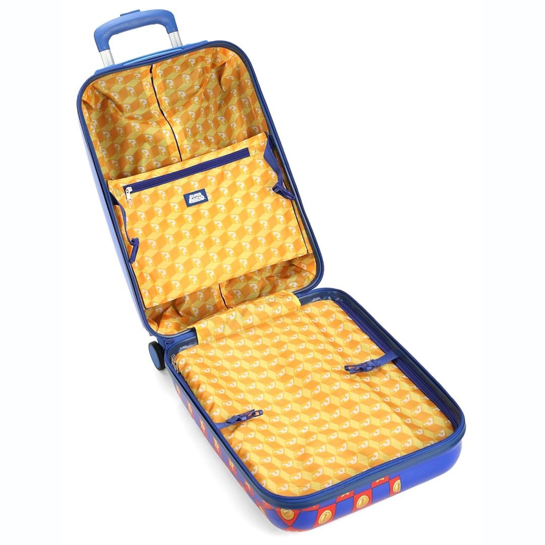 Mala de Viagem Pequena de Bordo 10kg Infantil Super Mario Mala de Viagem Pequena de Bordo 10kg Infantil Super Mario