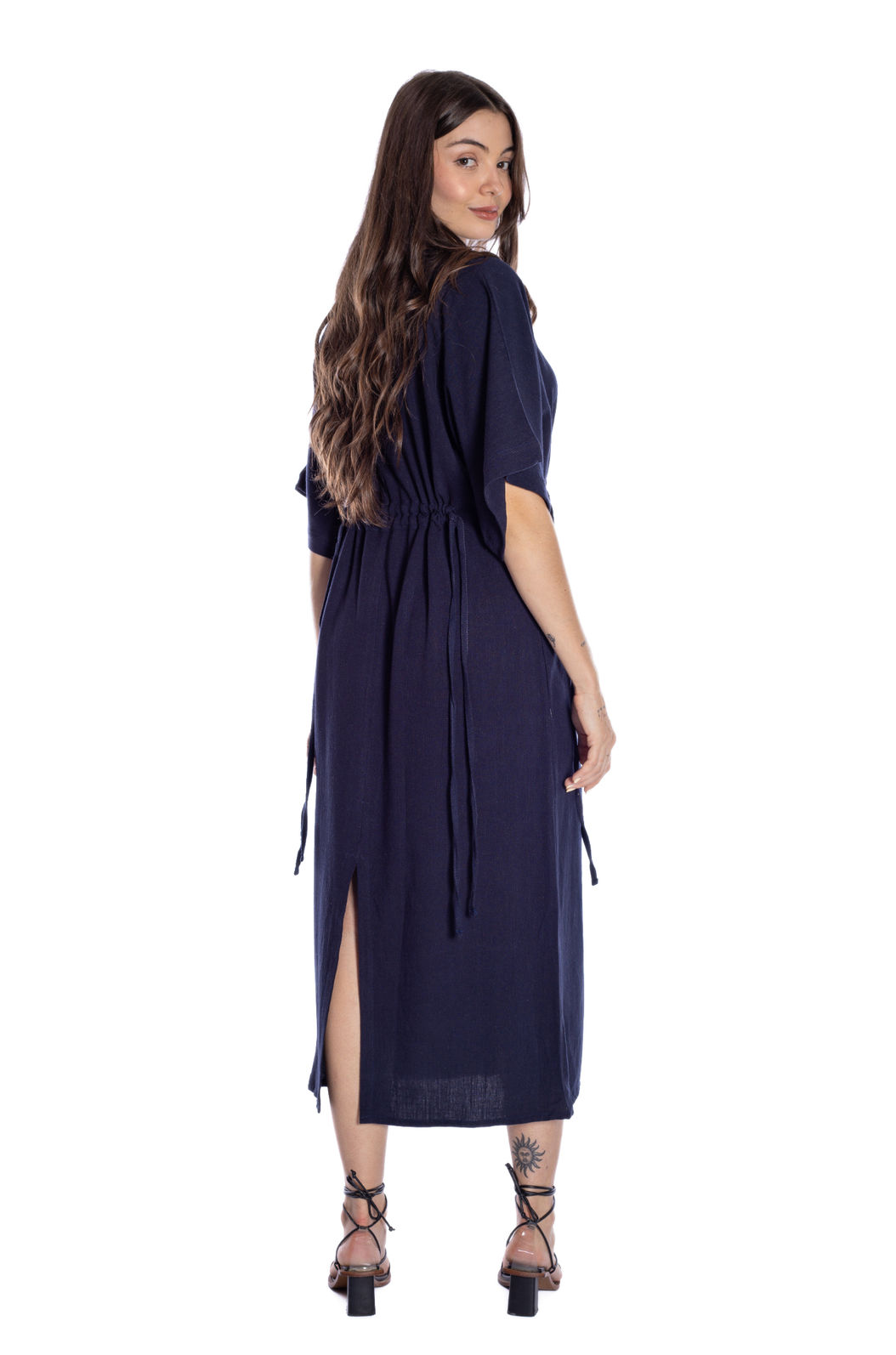Vestido Feminino Linho Marcela Marinho Vestido Feminino Linho Marcela Marinho
