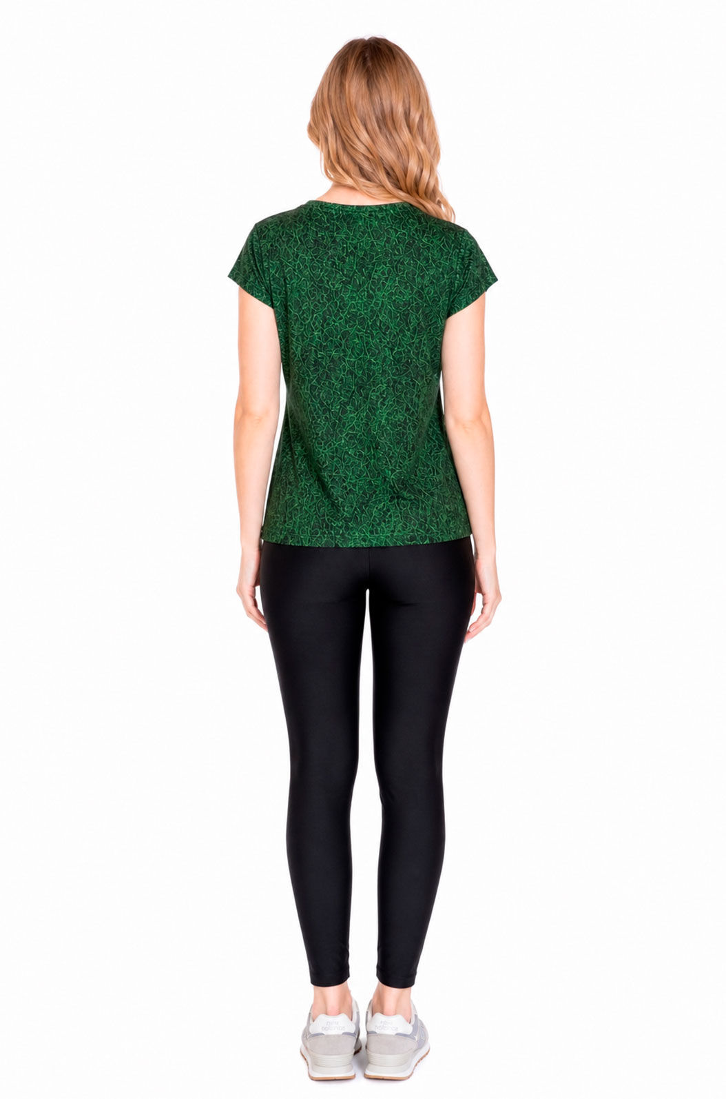 Blusa Florata Estampada Bandeira Brasil Bordado