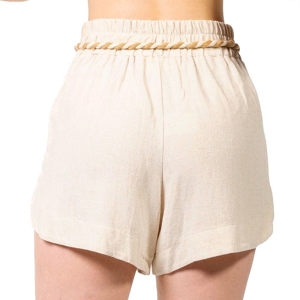 Shorts Linho Ybyra Natural