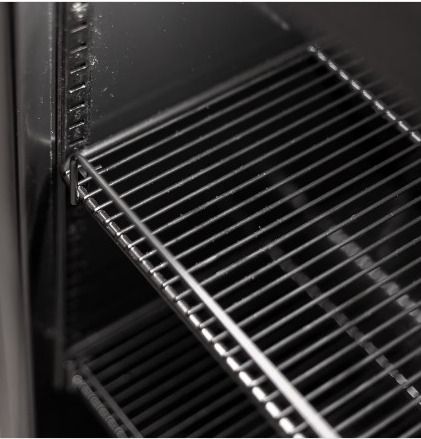 CERVEJEIRA VERTICAL CV100 127V PRETA PORTA DIREITA