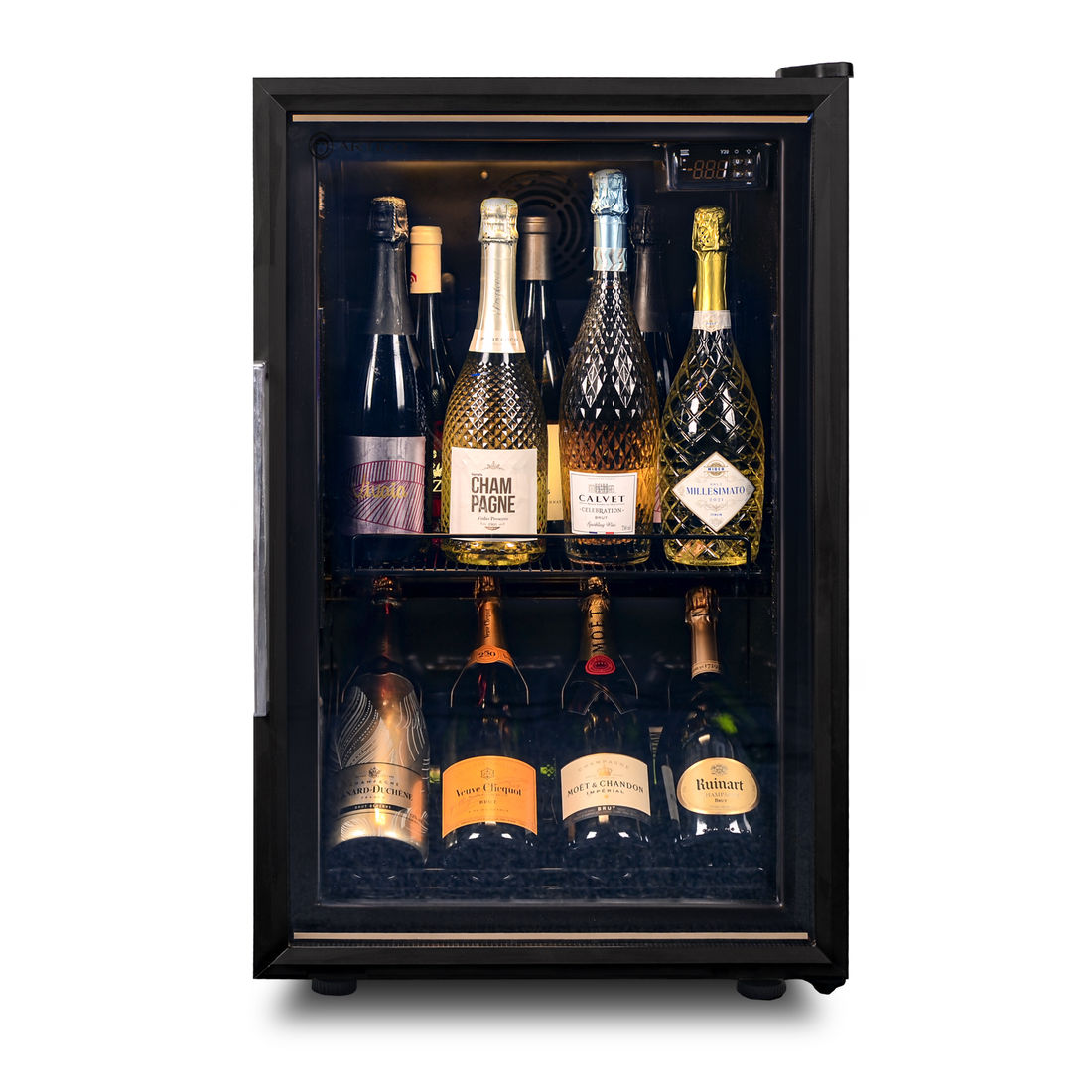 CHAMPANHEIRA VERTICAL CH100 220V PRETA PORTA DIREITA