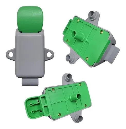 FECHADURA PORTA CÂMARA C/ CHAVE - CINZA/AZUL