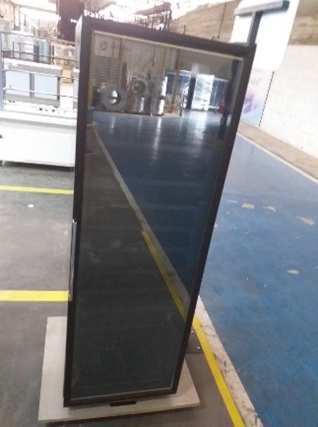 ADEGA VERTICAL AD200 220V PRETA PORTA DIREITA