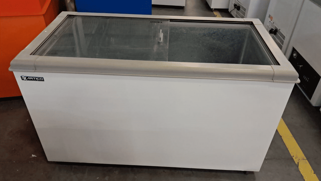 CONGELADOR FREEZER EXPOSITOR VITRINE ECO 450 .E. 220V CINZA CAP EQUIV 430 LT C/ LED