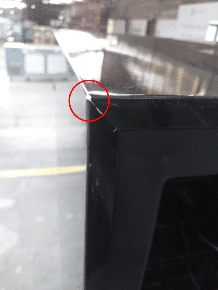 ADEGA VERTICAL AD200 220V PRETA PORTA DIREITA