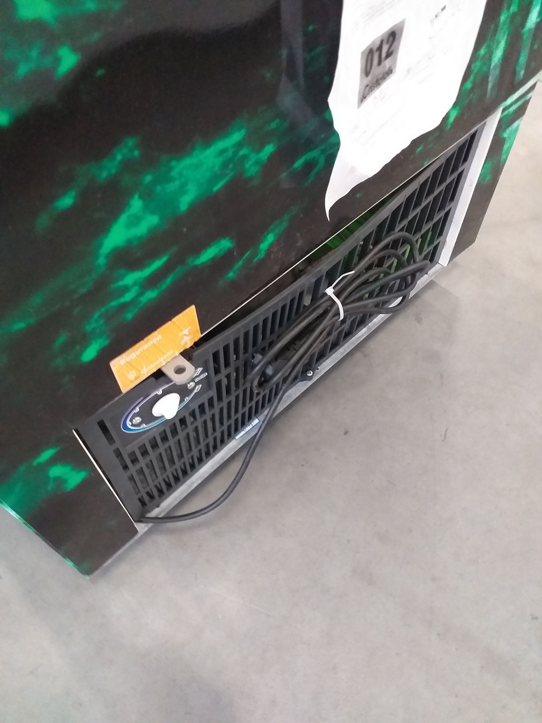 CONGELADOR FREEZER EXPOSITOR VITRINE SHOW SC 124 127V PRETO CAP EQUIV 120 LT