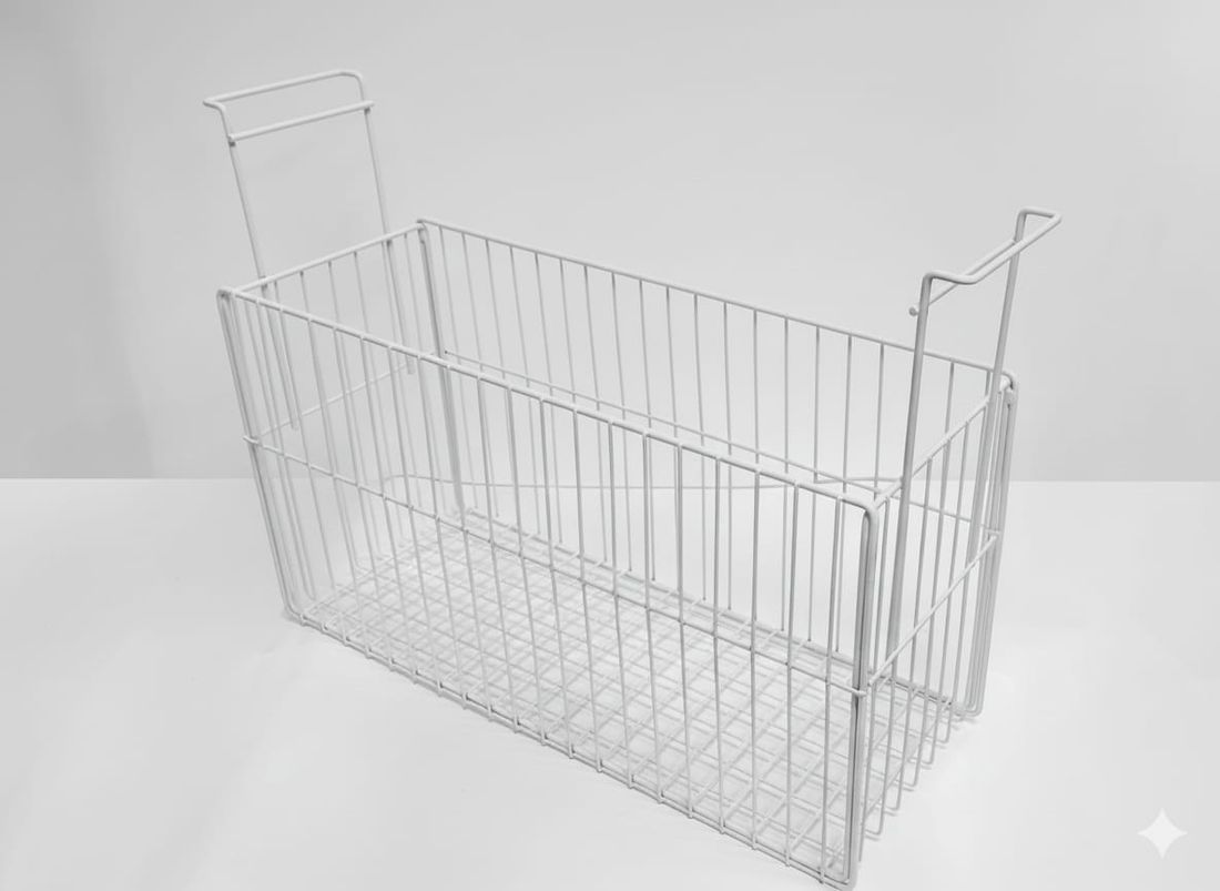 CESTO SEM DIVISÓRIA 195MM - CINZA P/ LINHA NEW SLIM