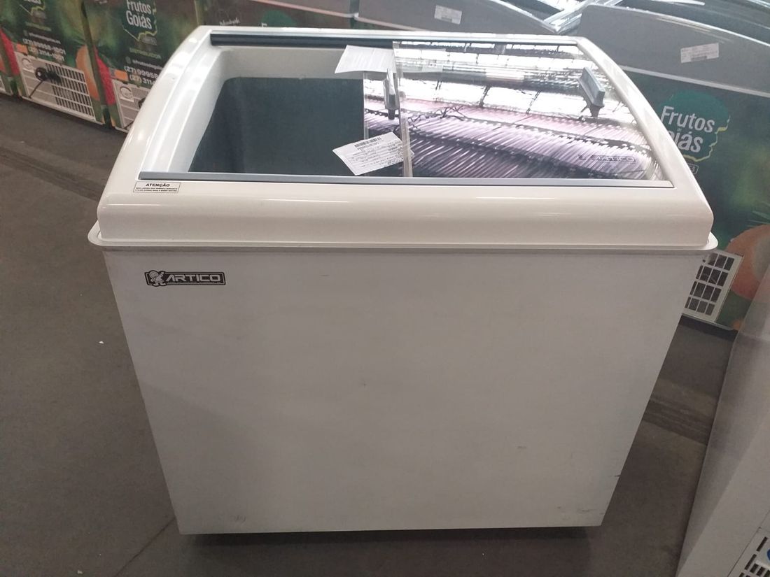 CONGELADOR FREEZER EXPOSITOR VITRINE SHOW SC 224 127V BRANCO CAP EQUIV 300 LT