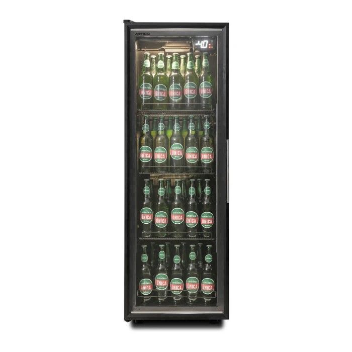 CERVEJEIRA VERTICAL CV200 220V PRETA PORTA ESQUERDA