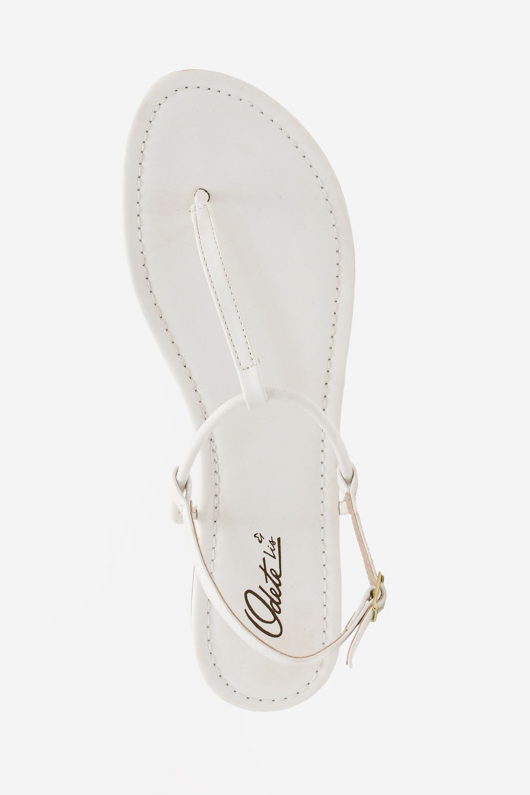 Rasteira Minimalista Branca