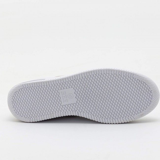 Tênis com Recortes Básico Branco