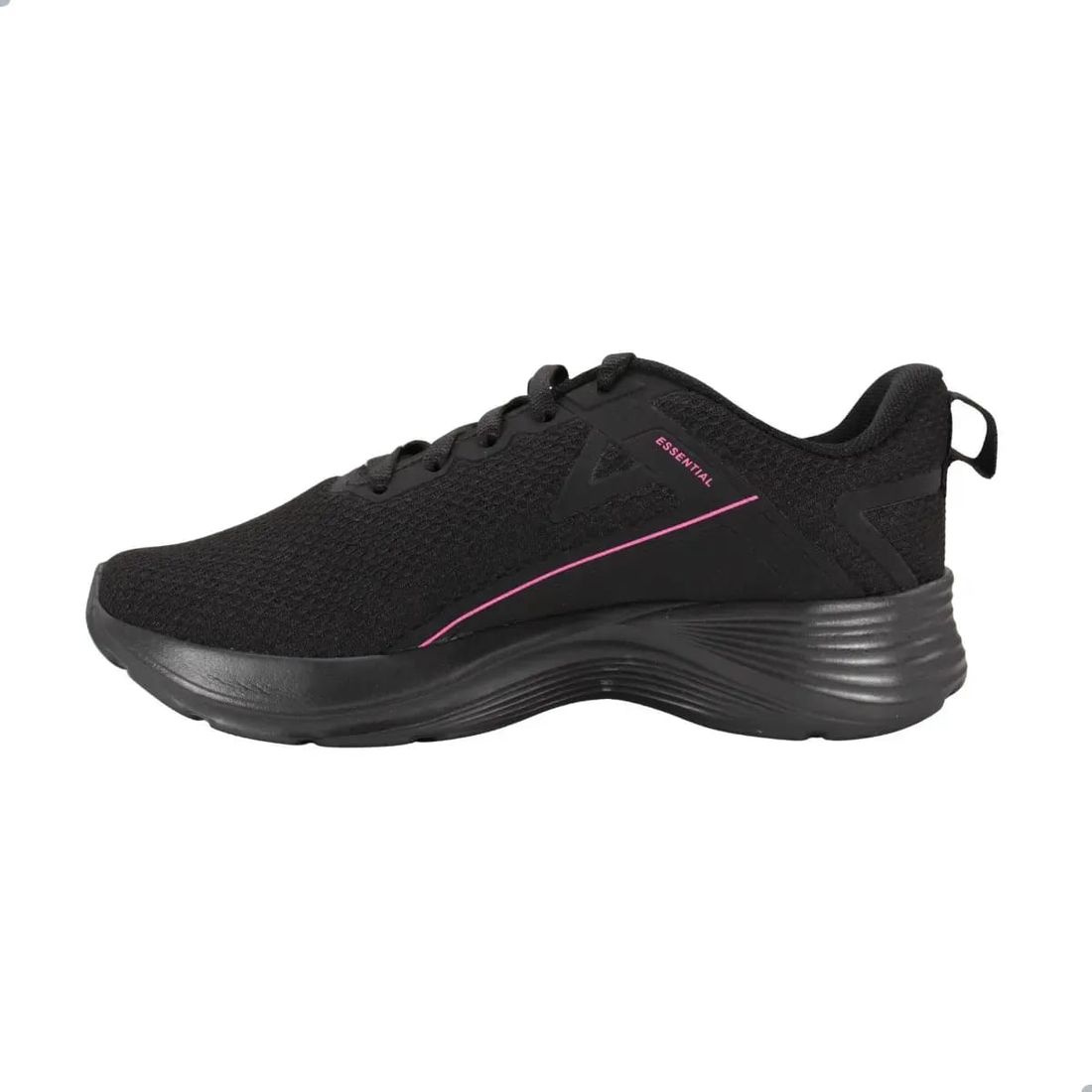 Tênis Esportivo Essential Lynd Preto Tênis Esportivo Essential Lynd Preto