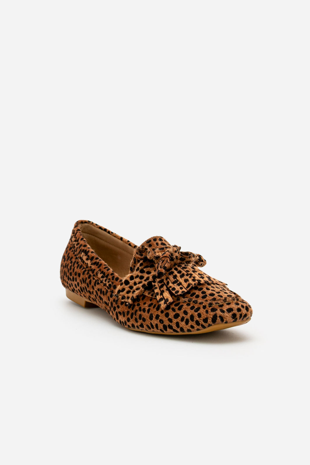Mocassim com Franja Onça Mocassim com Franja Onça