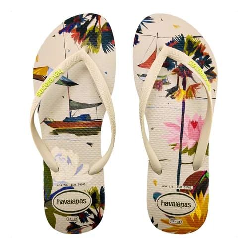 Havaianas Slim Summer Bliss Off White Havaianas Slim Summer Bliss Off White