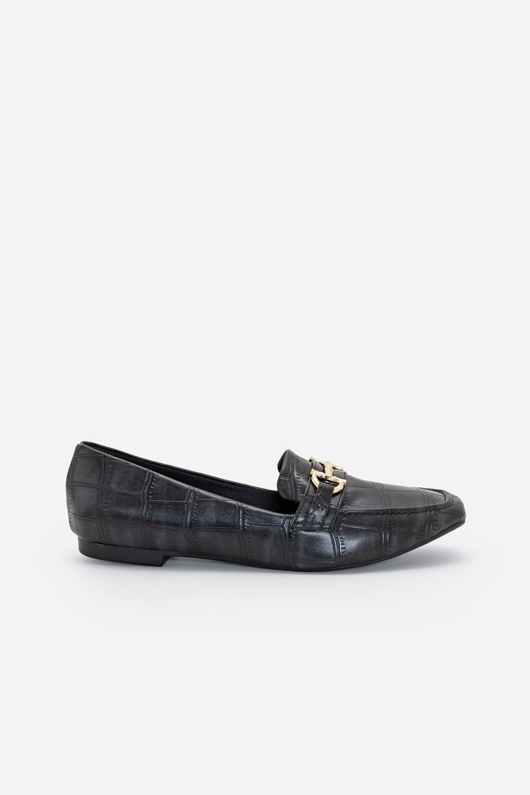 Mocassim Croco Tradicional Preto Mocassim Croco Tradicional Preto