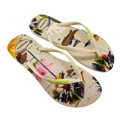 Havaianas Slim Summer Bliss Off White Havaianas Slim Summer Bliss Off White
