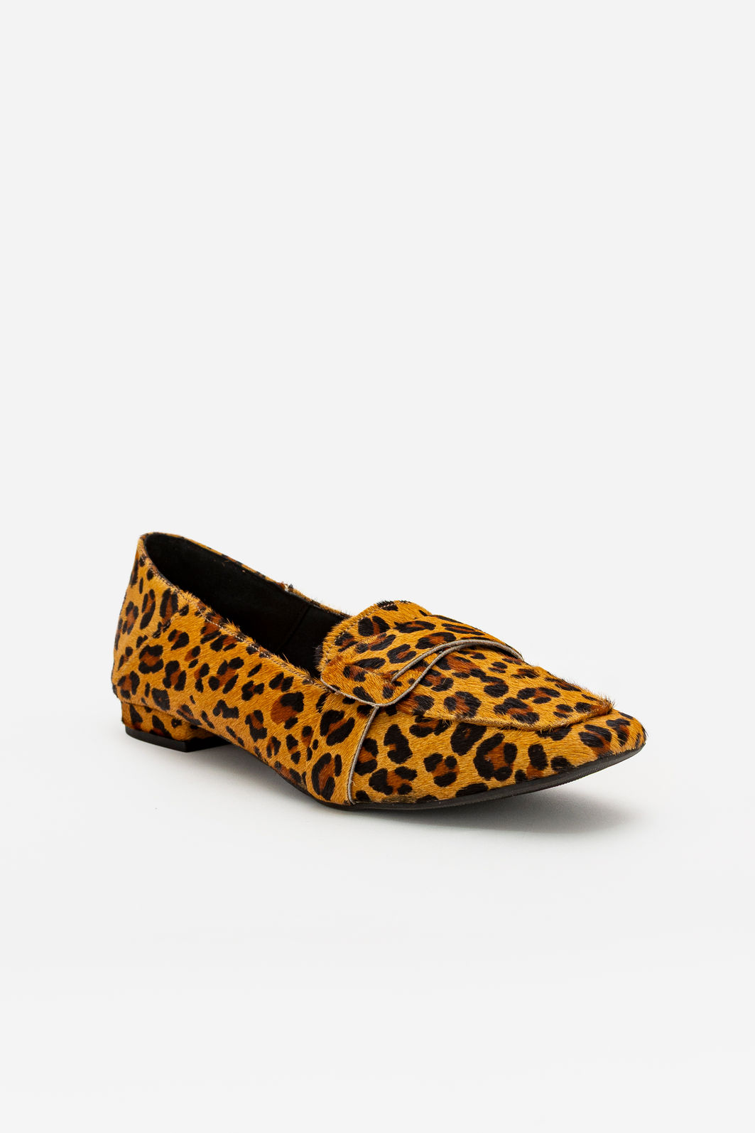 Mocassim Elegante em Couro Onça Mocassim Elegante em Couro Onça