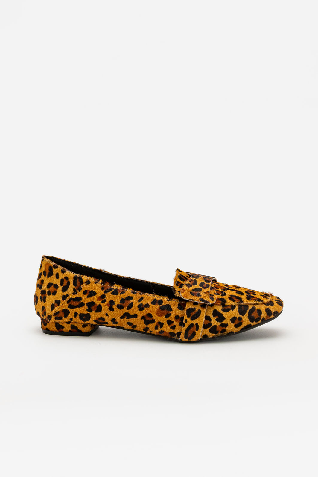 Mocassim Elegante em Couro Onça Mocassim Elegante em Couro Onça