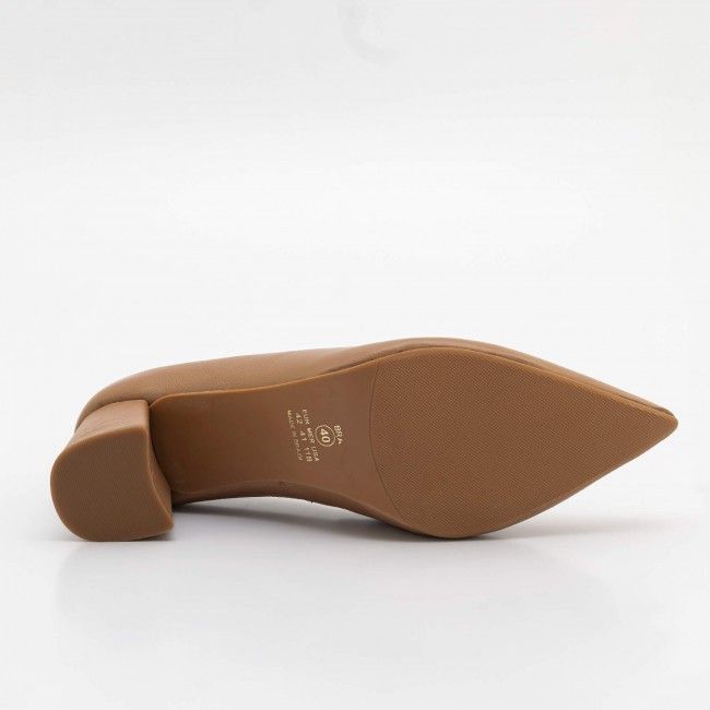 Scarpin Clássico em Couro Castor Scarpin Clássico em Couro Castor