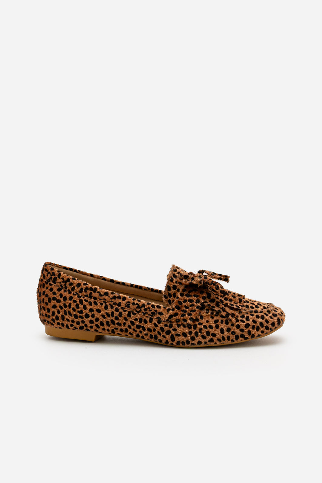Mocassim com Franja Onça Mocassim com Franja Onça