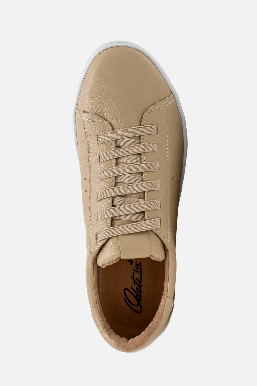 Tênis eXXXtouro em Couro Amêndoa Tênis eXXXtouro em Couro Amêndoa